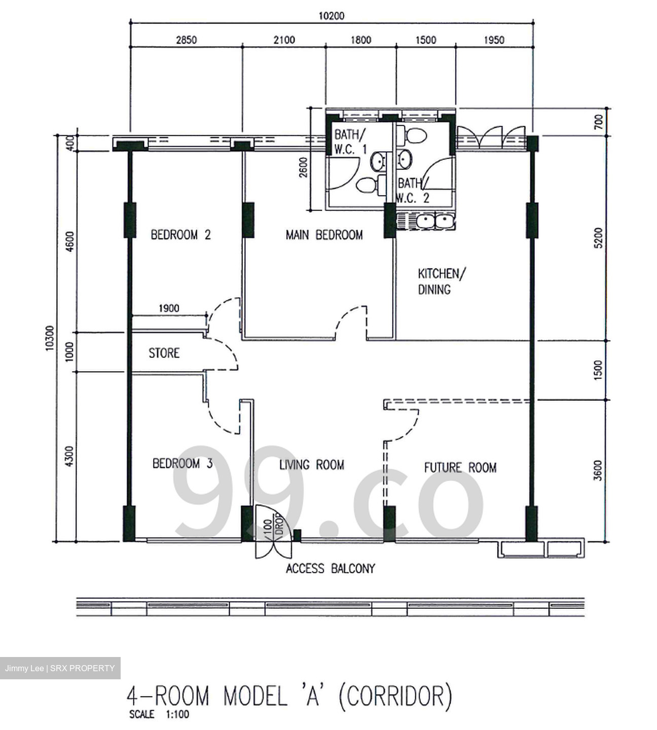 Blk 256 Simei Street 1 (Tampines), HDB 4 Rooms #582999521